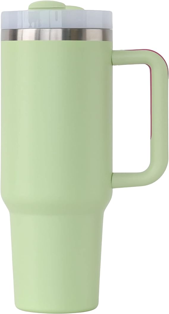 40oz Insulated Tumbler with Straw and Silicone Lid (Generation 2) (Lime)